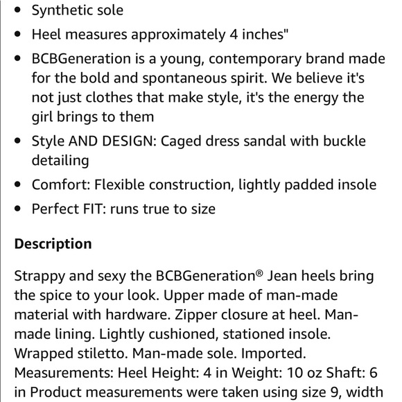 BCBGeneration caged sandal - Picture 12 of 12